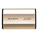 Price comparison product image ADATA SE730H 256GB USB3.1 Type C External Solid State Drive, gold