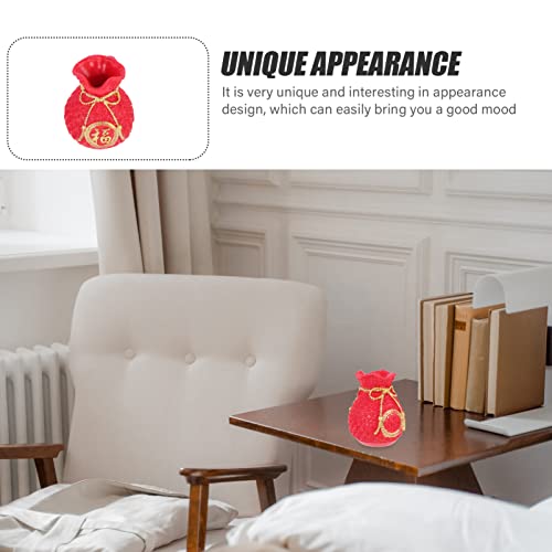 Year Decorative Money Bag Cash Bag Piggy Bank Resin Handmade Model College Apartment Decor Adornment4