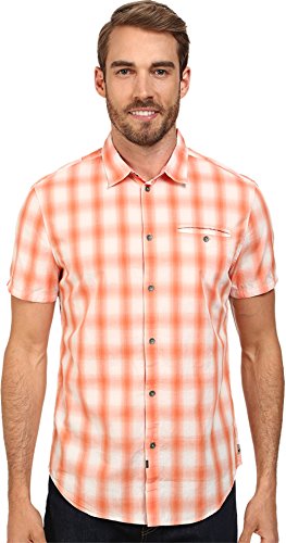 Calvin Klein Jeans Men's Ocean Checks Ss Woven Shirt