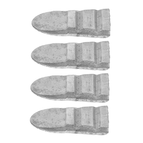 Sewroro 4pezzi Cuneo in Per d Utensili Per Spaccare La Ferramenta Per Attrezzi Agricoli Cuneo Per Cunei Metallici Per Rinforzo Degli Utensili