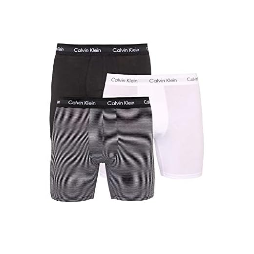 Calvin Klein Herrtrosor (3-pack), flerfärgad, L