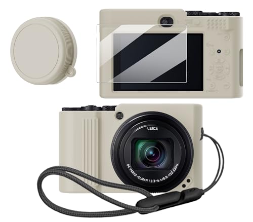 �yJIAYJP�z �P�[�Xfor �Ή� LUMIX DC-TX3 �P�[�X�ی�J�o�[ LUMIX DC-TX3 �Ή��S�ʕی�J�o�[ �V���R�� �ϏՌ� �����h�~ ���� �E���ȒP �y�� �L�Y�h�~ �h�k �h�o �S�ʕی�^ �J�o�[ �i�z���C�g�j