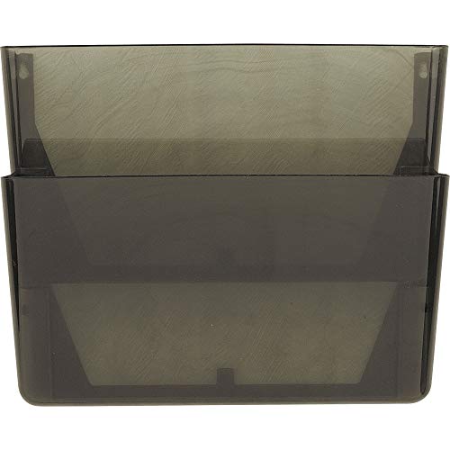 Officemate Magnetic Wall File Letter Size, Smoke (21451)