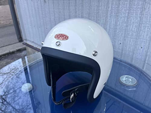 CHOPPERS ジェットヘルメット グレー バイザー付き CHOPPERSオリジナル スーパースモールジェット