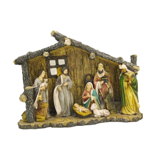 Figurines décoratives de la nativité de noël pour illuminer votre table de fête
