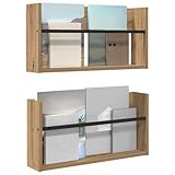magazine pc gamer france Matériau: Bois d'ingénierie Tomostar Lot de 2 Porte-revues Mural, Porte Support Revues Journaux Document Porte-Magazines Porte-Journaux Étagère à magazines 2 pcs Chêne artisanal 60 x 12 x 30 cm
