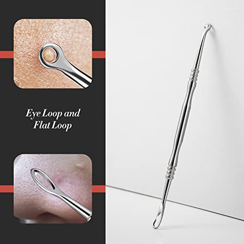 image for BEZOX Acne Needle Blackhead Remover Tools Pore Extractor Kit– Set of