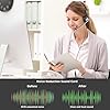 Wantek USB Headset With Microphone For Laptop, PC Headphones With Mic Noise Cancelling, Computer Headsets With In-Line Volume Control & Mute, Compatible with Ms teams, Zoom, Webex, Office, Home #1