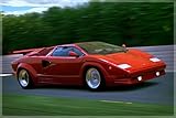Wall Art Impressions Lamborghini Countach 24'x36' Photographic Print Poster Luxury Sports Cars 2-door coup