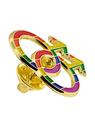 Image of PinMart Gay Pride LGBT Enamel Lapel Pin