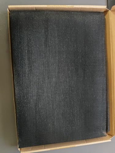 HCSSZ Fliegennetz Meterware 120 x 250 cm,Fiberglas-Fliegengitter Fenster Gewebe Schneidbar Ersatznetz,Insektenschutz Gaze Fenster, für Fenster, Dachfenster, Balkontür (Schwarz)