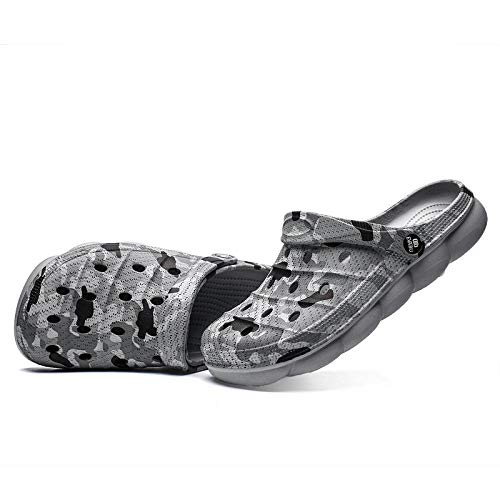Leichte Sport Clogs,schnell trocknende Slipper,Damen Herren Outdoor Slides Hausschuhe, Damen Hausreinigung Sommer Clogs Sandalen, Paare Plus Size Sliders, Leichter Pantuflas, House Mule-C_37 Cover