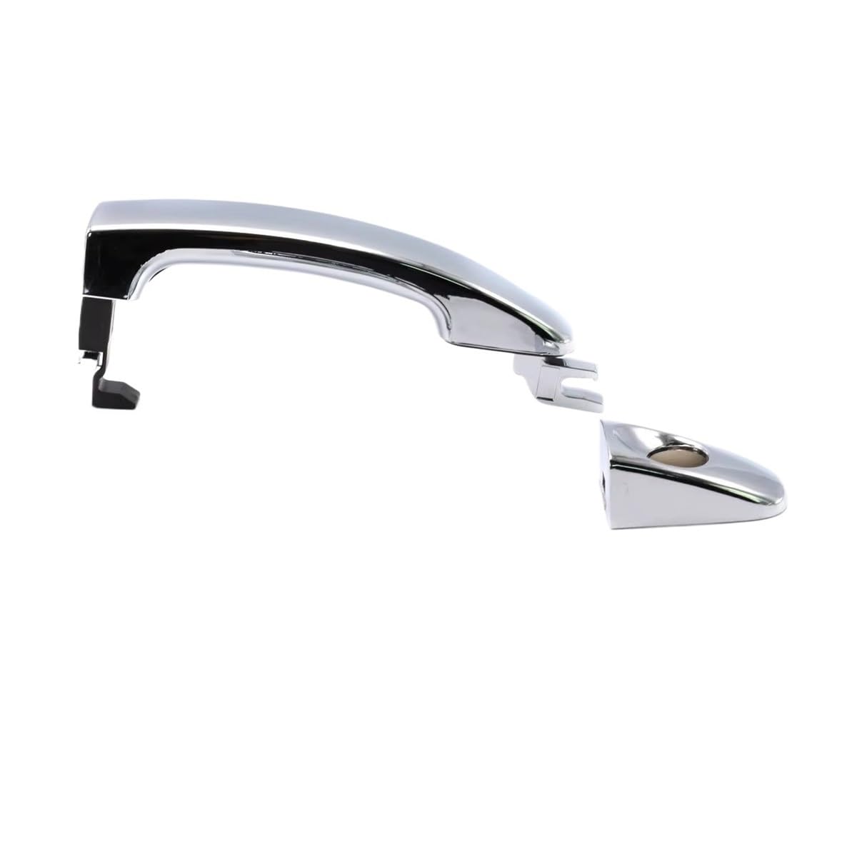 RAtsch Car Side Exterior Door Handle Car Outer Exterior Door Handle Chrome for Everest for T6 for T7 for BT50 2012-2020