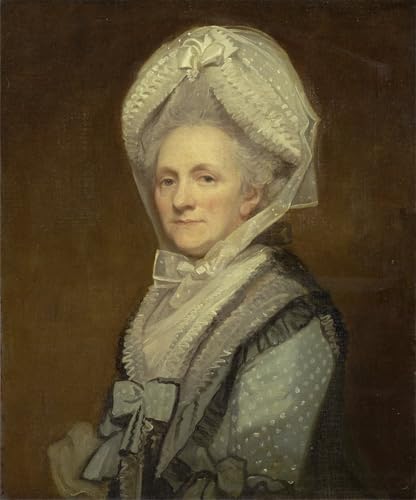 Toile Mme Phipps George Romney Affiche Vintage pour Decoration Salon Cadre 60x90