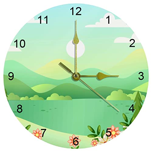 Horloges murales silencieuses sans tic-tac pour le sommeil - 2