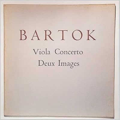 World Record Club - CM 20: Bartok - Viola Concerto, Deux Images: Tibor Serly: The New Symphony Orchestra of London: Vinyl LP