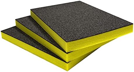 Shadow Foam Multi-Packs - Pack of 5: 600mm x 420mm x 30mm | Cut and Peel Foam for Tool Boxes, Tool Chests, Flight Cases & Tool Storage | Lean, 5S, Kaizen & Storage Boxes (30mm, Orange)