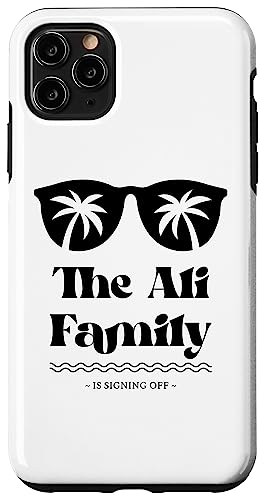 Ali Family Vacation �}�b�`���O�t�@�~���[�O���[�v �X�}�z�P�[�X iPhone 11 Pro Max �p