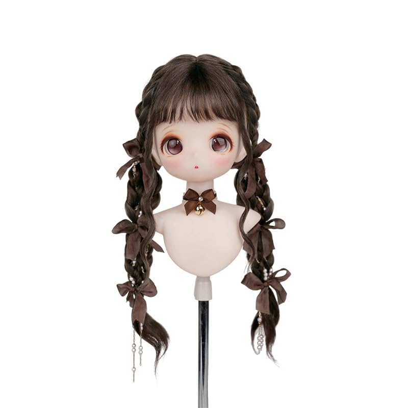 Amazon | ドールウィッグのみ Awen ロング ダブルブレイド