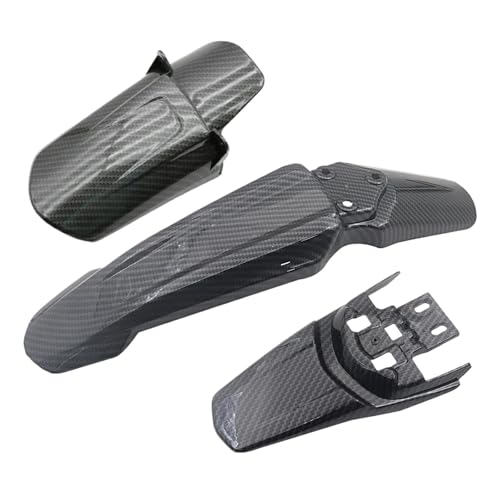 ートバイ リア フェンダー セグウェイ X260 X160用 オートバイ用 フロント リアホイール マッドガード フェンダー 電動バイク 補修パーツ(B 3 Piece Set)