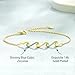 C-leen Birthday Gifts Wave Bracelet, Friend Birthday Gifts For Women, Birthday Bracelets, Birthday Gifts for Mom Sister and Daughter, 60th 70th 80th 50th 40th 30th Birthday Gift for Women