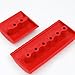 Balacoo 2pcs Wood Graining Tool Wall Graining Tool Faux Paint Roller Graining Pattern Stamp Painting Wall Decorating Tool Wood Grain Tool Red