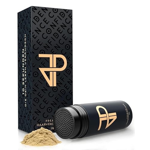 JP Confidence Capelli sparsi Premium per infoltire i capelli qualità da parrucchiere Look naturale autentico al 100% per uomini e donne biondo chiaro