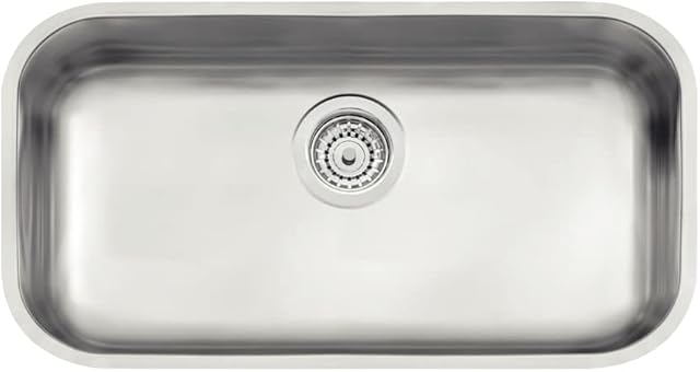 Tramontina 94024102 Cuba Lavínia em Aço Inox Acetinado, 56X34 cm, Prata