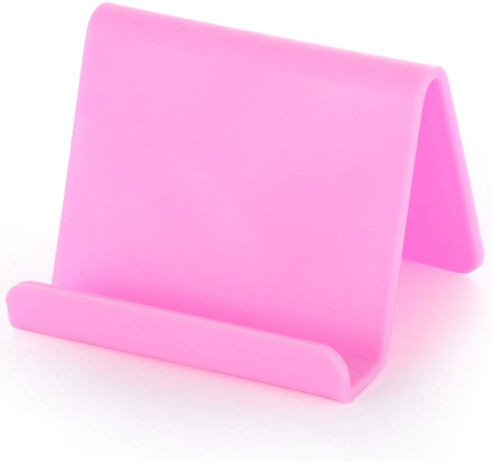 Candy Color Universal Plastic Phone Holder Base, Solid Design