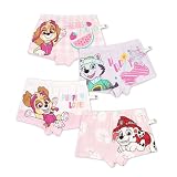 [Paw Patrol] パウパトロールパンツ キッズ 女の子用 綿 ショーツ 通気性 ボクサーパンツ 可愛いキャラクター 保育園 子供下着 (JP, 数字サイズ, 110, デザイン4)