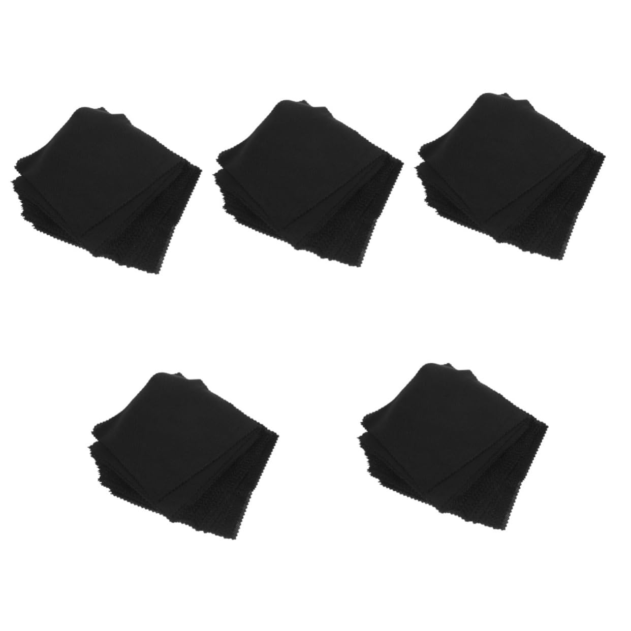5 Series Gafas De Tela De Gafas Limpieza De Paños De Microfibra Limpieza De Gafas Anteojos De Tela Para Anteojos Paños De Lentes Anteojos Fibra Extrafina 50 Piezas X 5