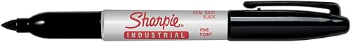 Miniatura 4 de Sharpie Marcador permanente industrial, punta fina de bala, negro (72)