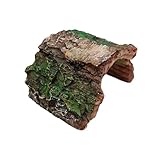 mophrati Reptilienversteck, Sonnenhöhle, Lebensraum: Gemütliche Umgebungen schaffen, die das Aquarium lebendig und farbenfroh gestalten und gleichzeitig einen komfortablen, Grün, Stil A