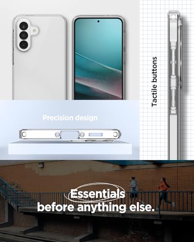 Image of Spigen Liquid Crystal Case for Samsung Galaxy A37 5G, Crystal Clear | Transparent, Flexible, Slim Fit, Thermoplastic Polyurethane, Glossy