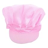 Operitacx Anti-Static Working Cap Breathable Mesh Pink Dustproof Hat for Electronics and Food Industry Workshop Safety