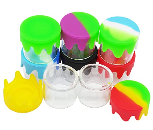 KUVIS Silicone Glass Wax Containers