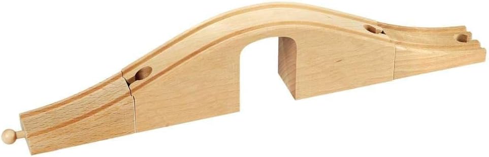 BRIO World 33351 - Viaduct Bridge | 3-Piece Wooden Toy Train Set Accessory | Ideal for Kids Ages 3 and Up | FSC-Certified Wood | Compatible with All Train Sets
