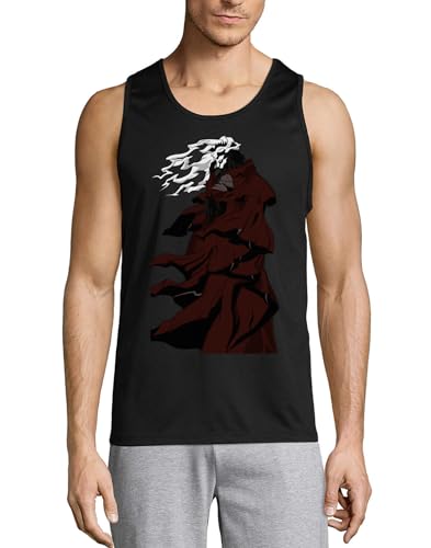 Débardeur en coton Anime 25 noir aux finitions soignées pour homme exigeant