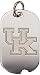 Sterling Silver LogoArt University of Kentucky Small Dog Tag