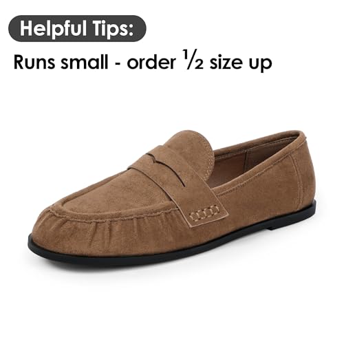 Image of QIY Penny Loafers for Women 2026 Comfortable Flats Shoes