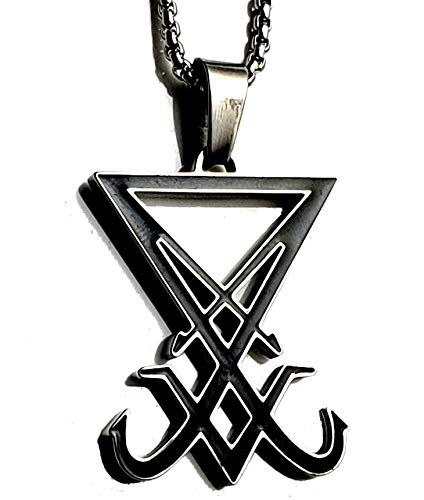 SigilofBaphomet.com Seal of Lucifer - Stainless Steel 316L (1")