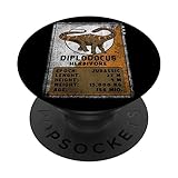 Photo Gallery quartet card diplodocus dinosaur fact popsockets popgrip intercambiabile Photo Gallery quartet card diplodocus dinosaur fact popsockets popgrip intercambiabile