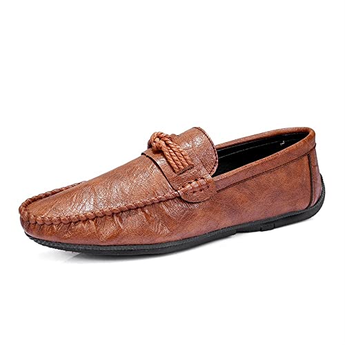 Men's Loafers Shoes Penny Loafers Solid Colors Simple Vegan Leather Comfortable Anti-Slip Lightweight Walking Prom Slip-on2