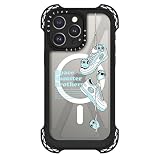 CASETiFY ウルトラバウンス MagSafe対応 iPhone 15 Pro Max ケース [MIL規格準拠 (10x MIL-STD-810G) / 10mからの落下試験をクリア / MagSafe に対応] - SHOES - クリア ブラック