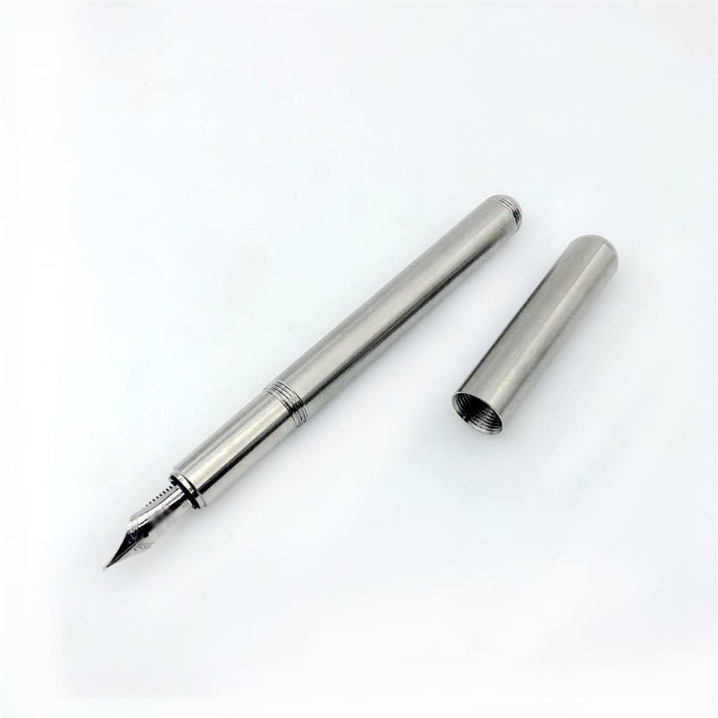 Outdoors Writing Tools Silver Color Pocket Pen