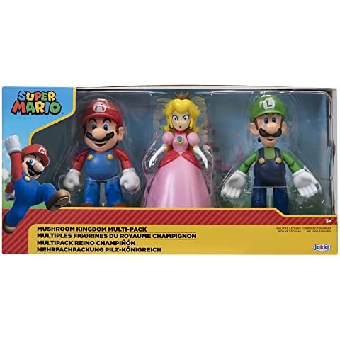 Jakks Pacific Super Mario Mushroom Kingdom Figures Cover