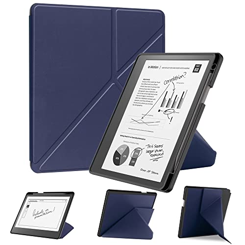 Doo Kindle Scribe(��2/1����)�P�[�X 2024/2022�N���� Kindle Scribe 10.2 �P�[�X �蒠�^ Kindle Scribe �c�J�o�[ �y���V���z���_�[�t�� �܂肽���� �c�u�����u���X�^���h �I�[�g�X���[�v�Ή� PU