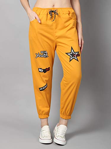 Image of dockstreetWomen Lowers Bz17yellow Star Jogger Syellow Star Jogger S
