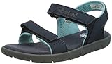 Sintético Timberland Nubble L/F 2 Strap (Youth), Sandalias Unisex niños, Azul Navy Nubuck, 33 EU
