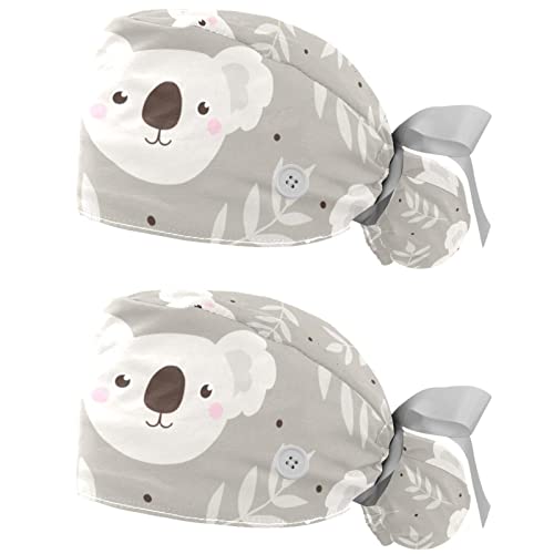 Casquettes de travail respirantes et anti-transpiration lot de 2 koala